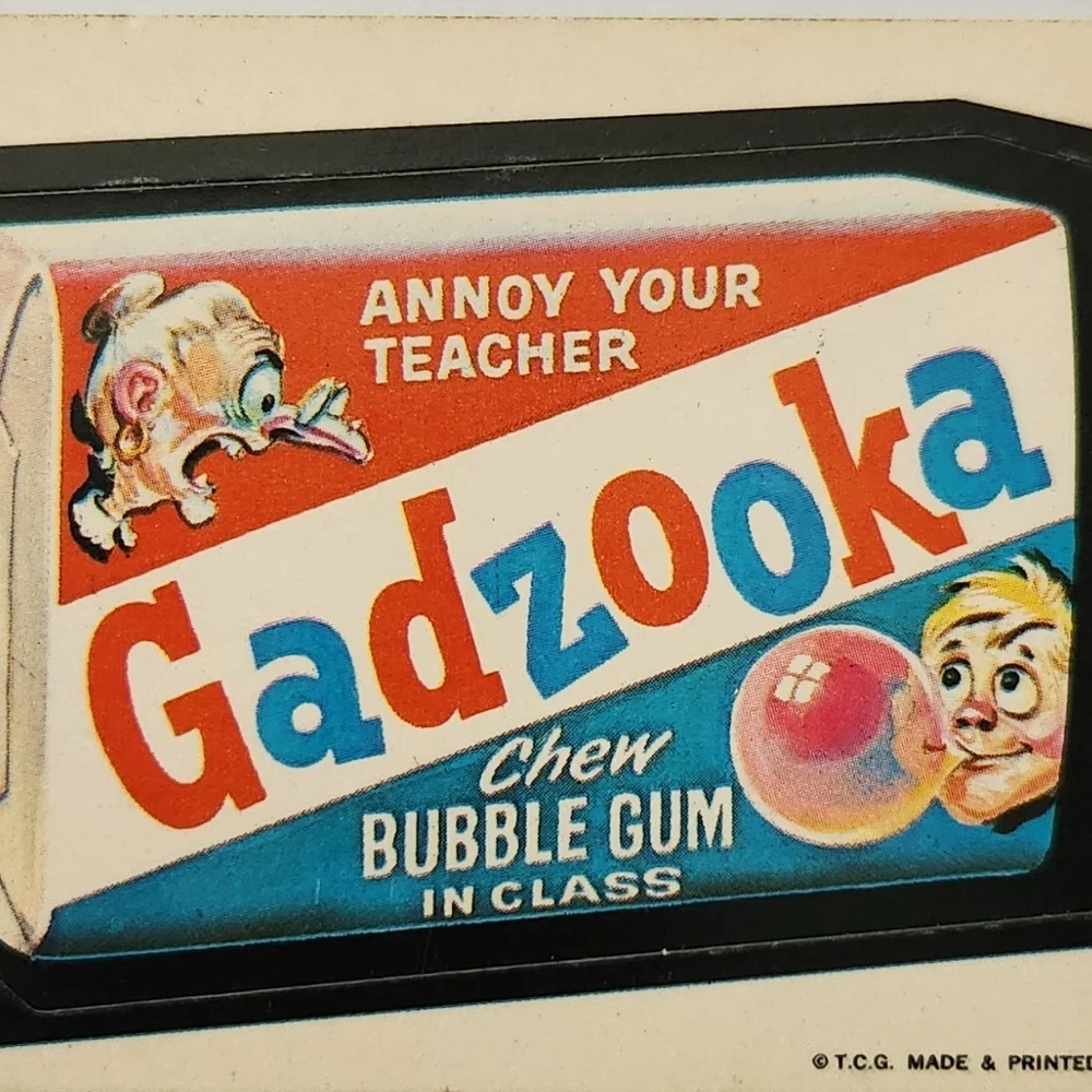 🍬Rare Vintage 1973 Wacky Packages Sticker - 
